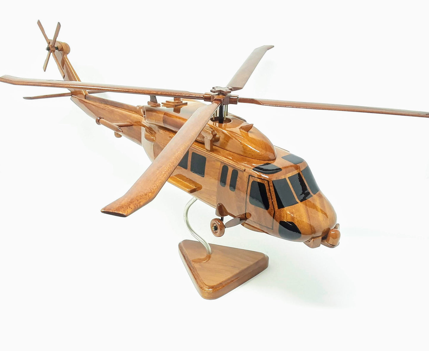 SH-60 Seahawk Helicopter Wood Model