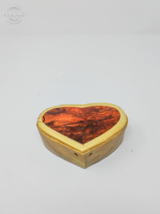 Heart Wood Puzzle Box