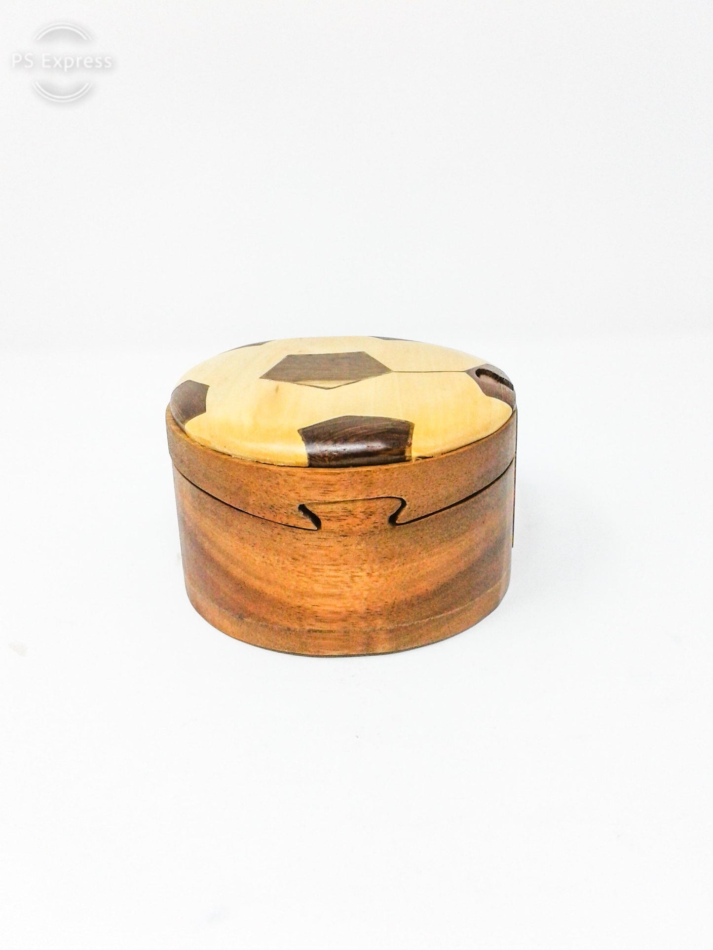 Soccer Ball Wood Puzzle Box