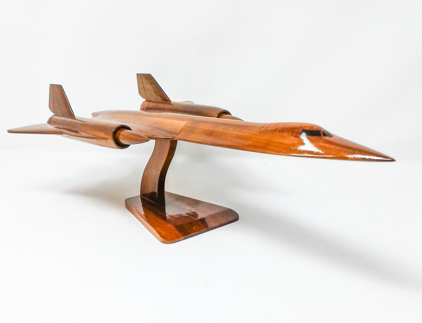 SR-71 Blackbird Wood Model