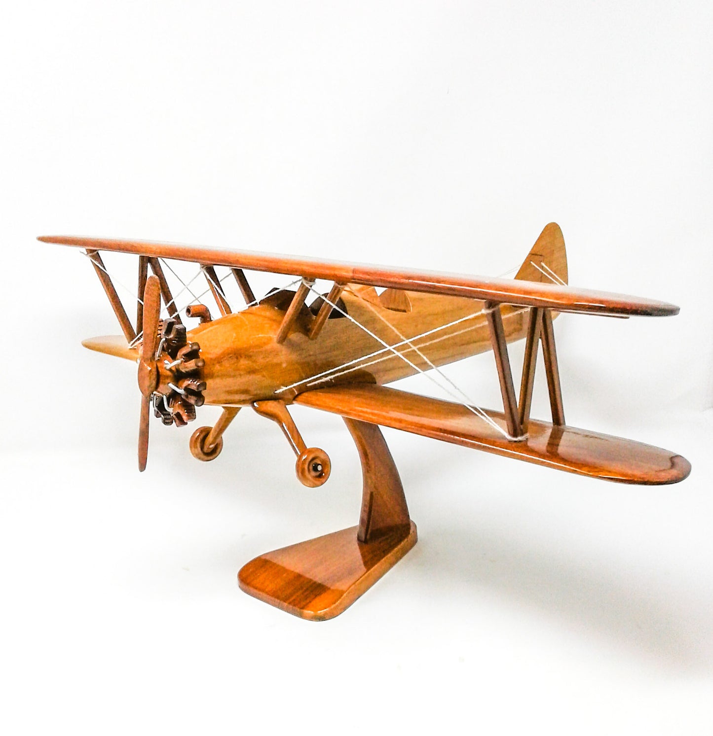 PT-17 Stearman Wood Model