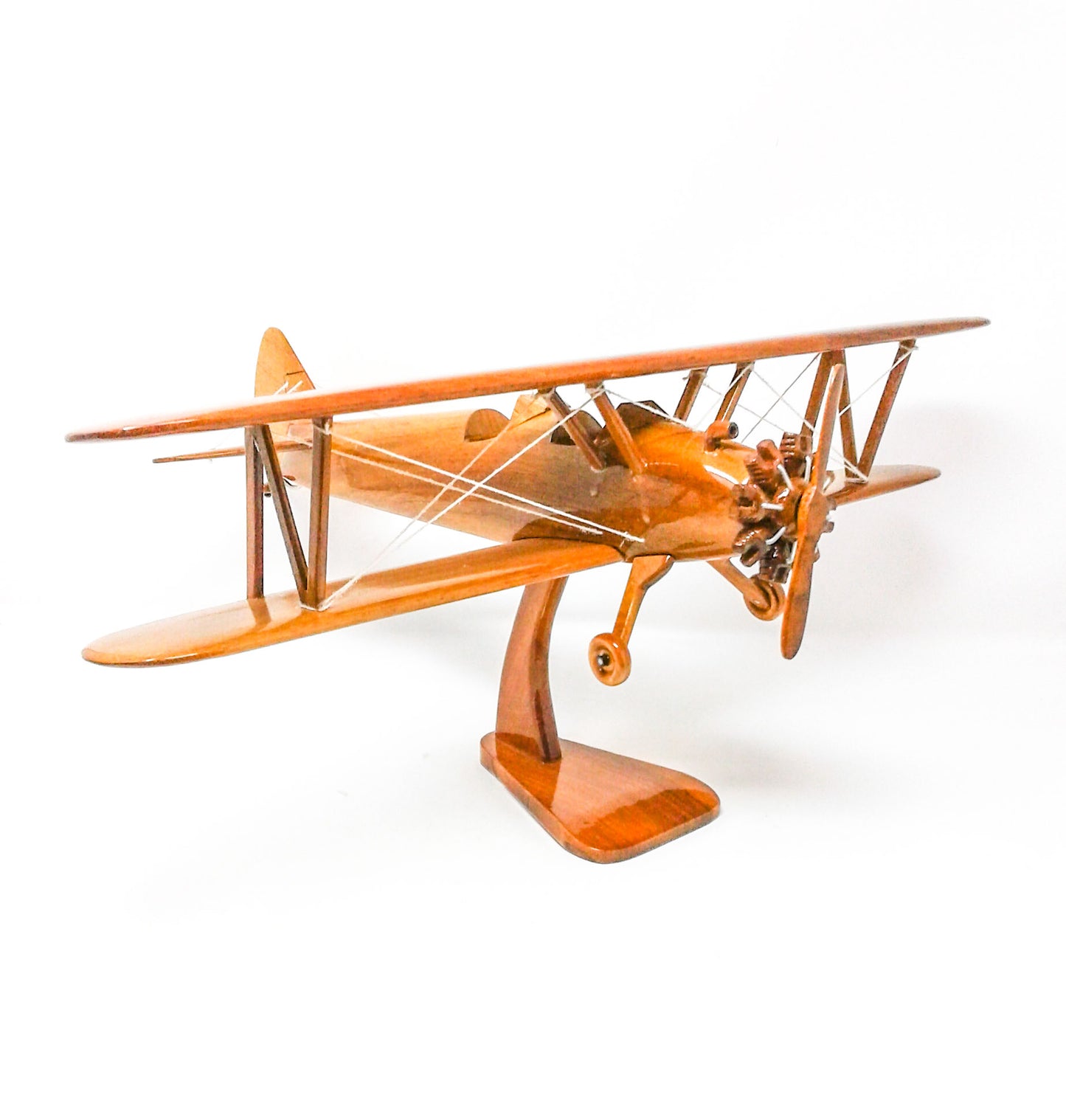 PT-17 Stearman Wood Model