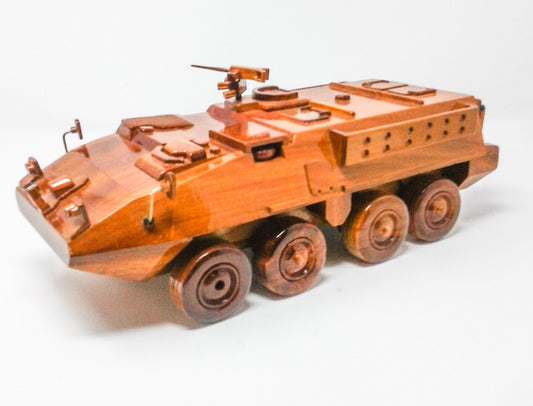 Stryker Armored Personnel Vehicle Wood Model