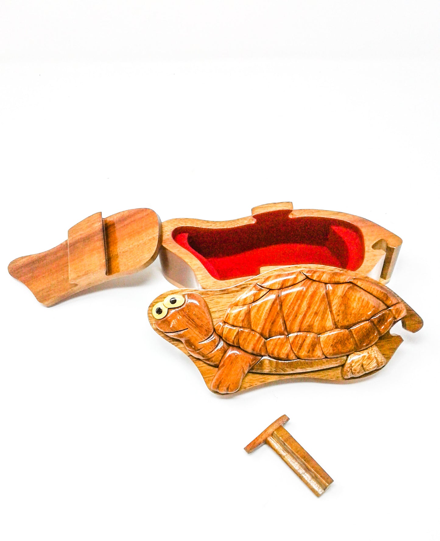 Turtle Wood Puzzle Box