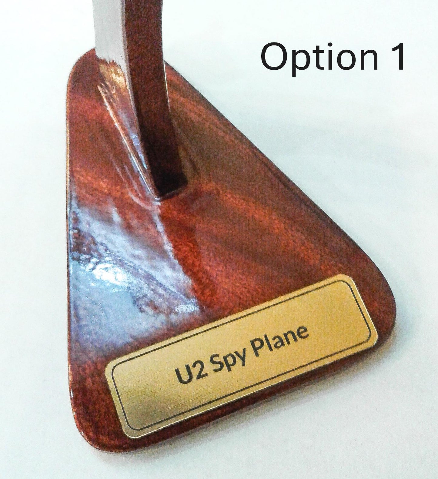 U-2 Spy Plane Wood Model