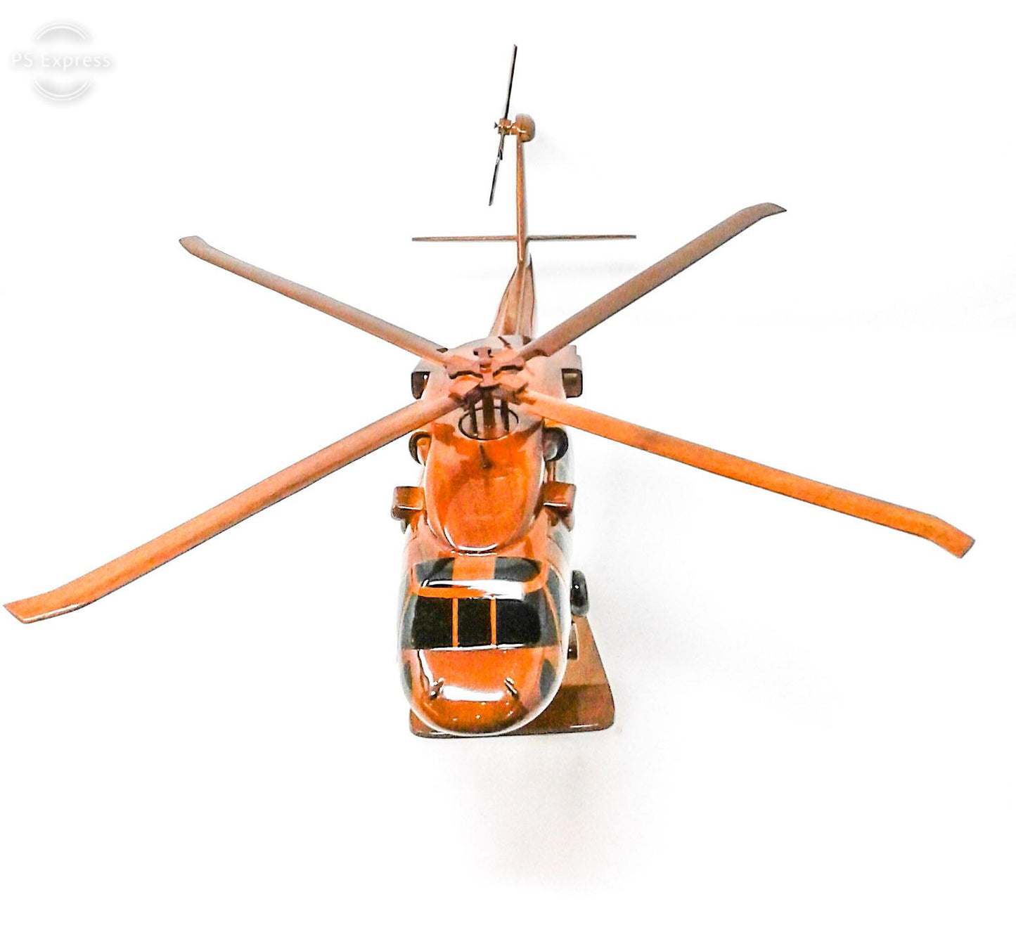 UH-60 Blackhawk Helicopter Wood Model