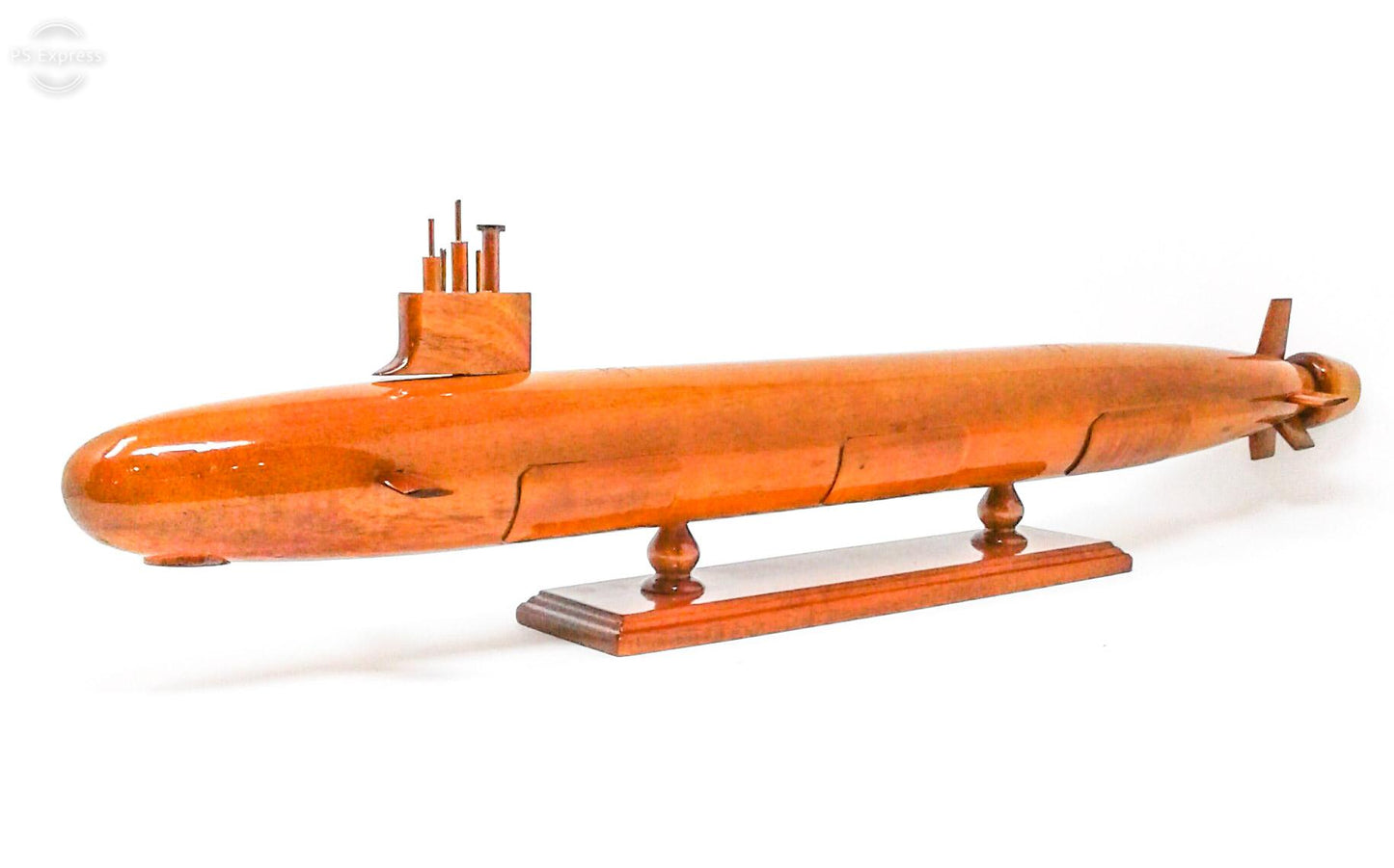 Virginia Class Submarine Wood Model