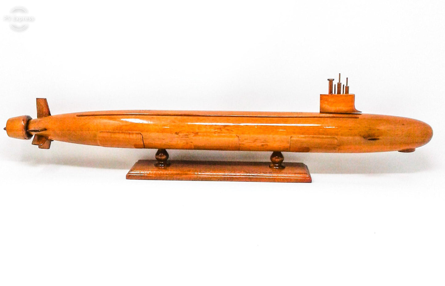 Virginia Class Submarine Wood Model