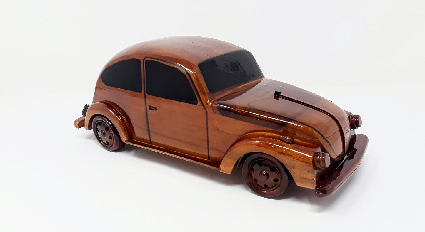 VW Bug Wood Model