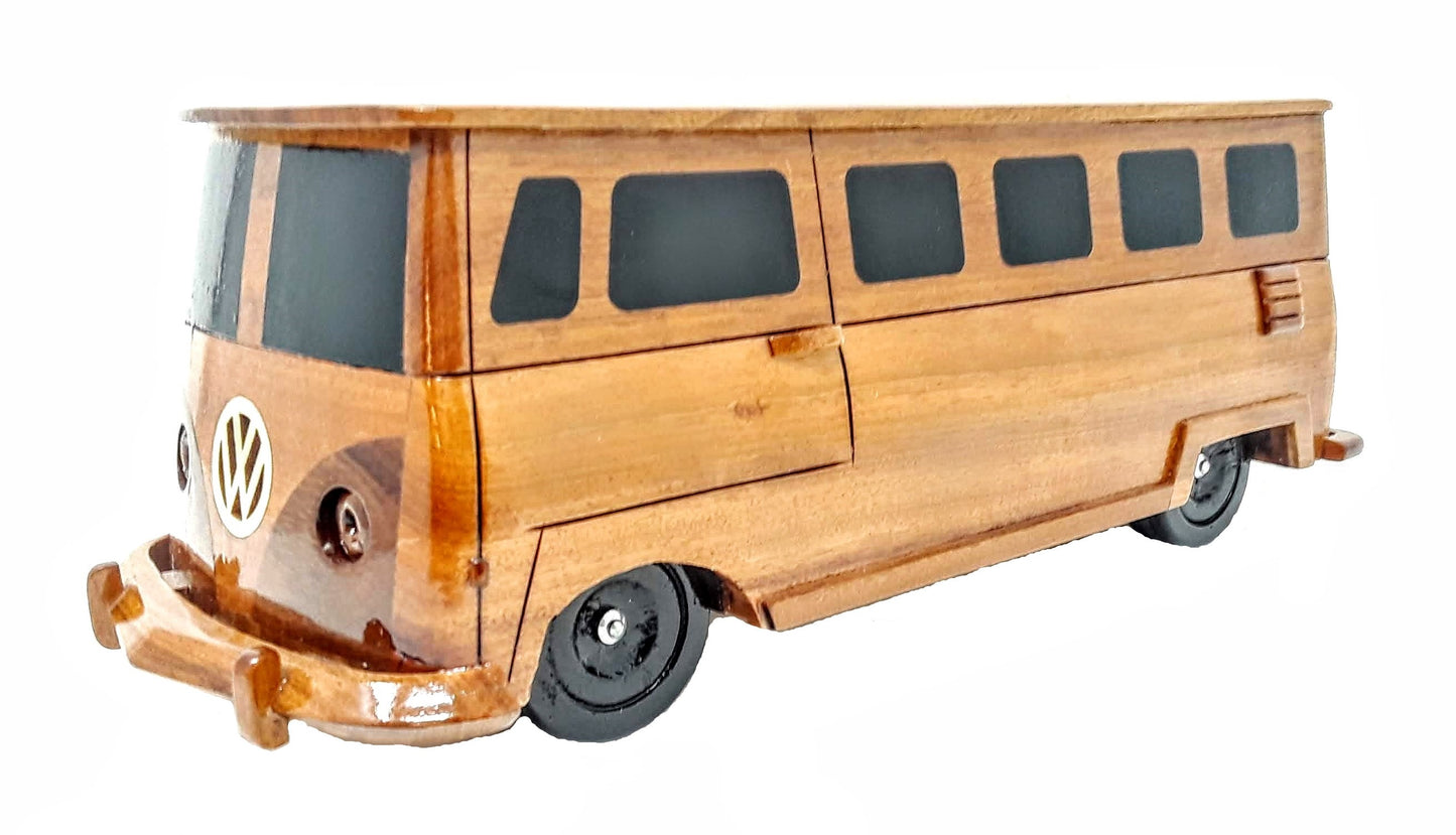 VW Bus Wood Model