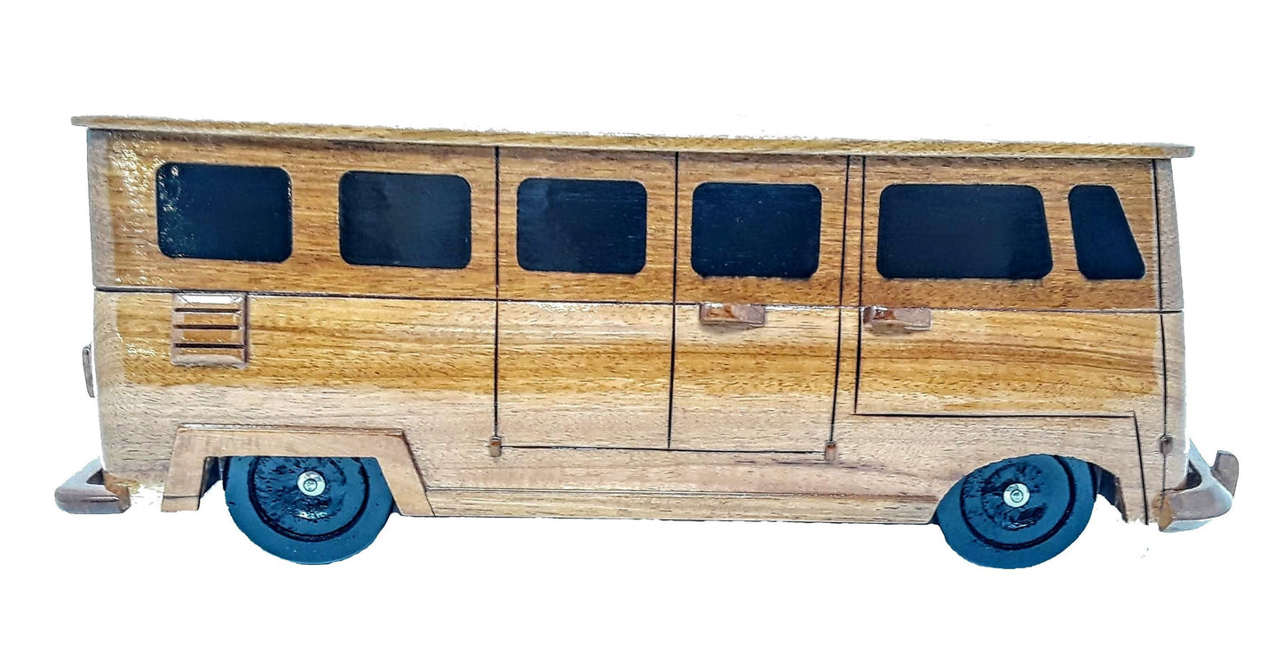 VW Bus Wood Model