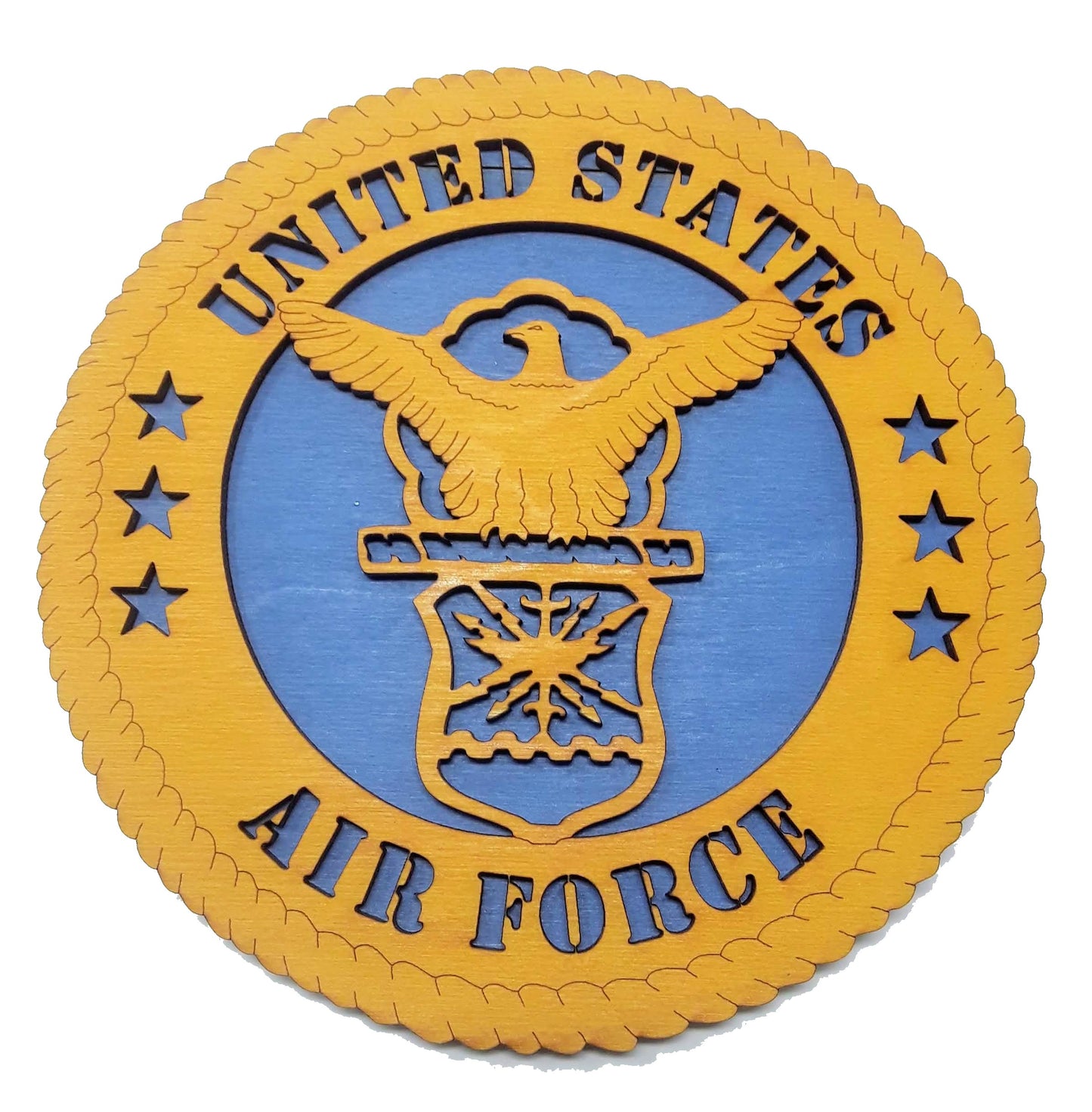 Air Force Eagle Desk Plaque