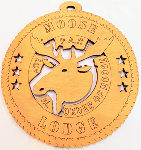 Moose Lodge Ornament