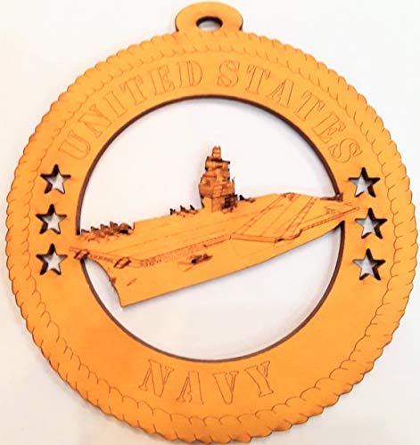 Navy Aircraft Carrier Ornament