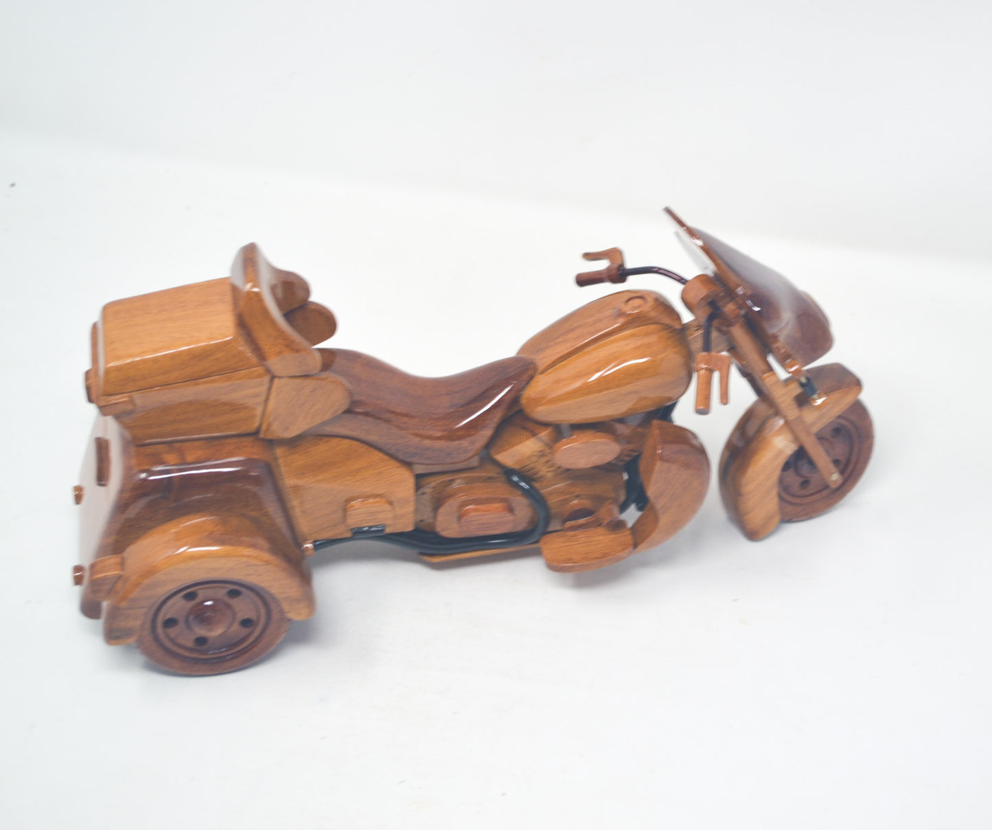 Harley Tri-glide Motorcycle Wood Model