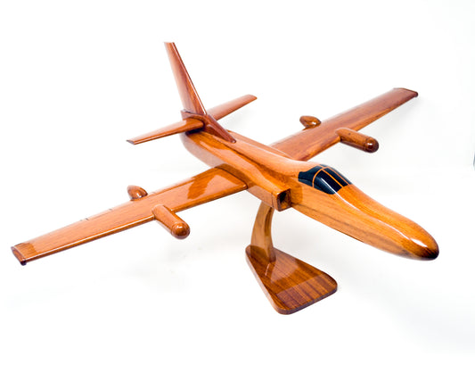 U-2 Spy Plane Wood Model